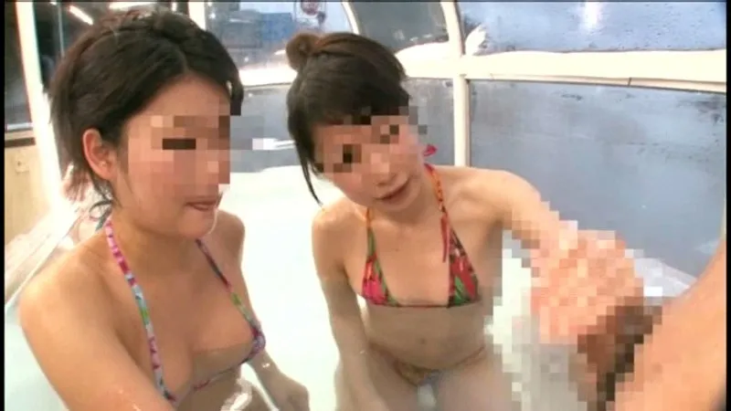 マジックミラー号 伊東温泉編 露天風呂よりキモチイイ◆秘湯！ぬるぬるローション温泉！！ サンプル画像 20