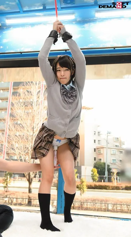 あおい Aカップ くすぐった気持ちいい初体験の拘束おもちゃイカセ！ サンプル画像 20