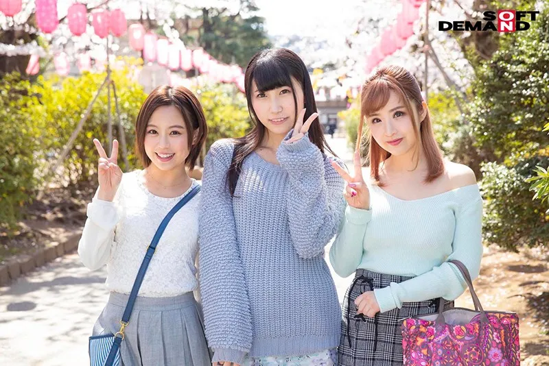 花見客とハーレムプレイ かなえ（21）みく（20） まり（20） サンプル画像 17