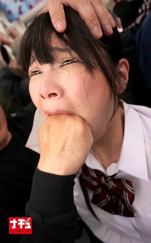 巨乳少女羞恥電車3 発育した胸を変態性癖で汚しまくれ！ サンプル画像 17