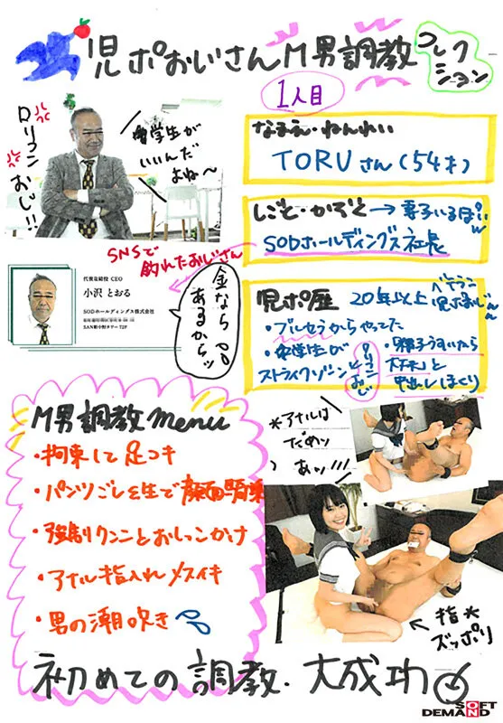 未○年に手を出す悪い児ポおじさんはアナル弄ってイカせまくっても問題ないよね？ 女子○生が初めてのアナル舐め＆指入れ・ペニバン・双頭ディルド・アナル玩具入りSEXでM男開発 乃々瀬あい サンプル画像 2