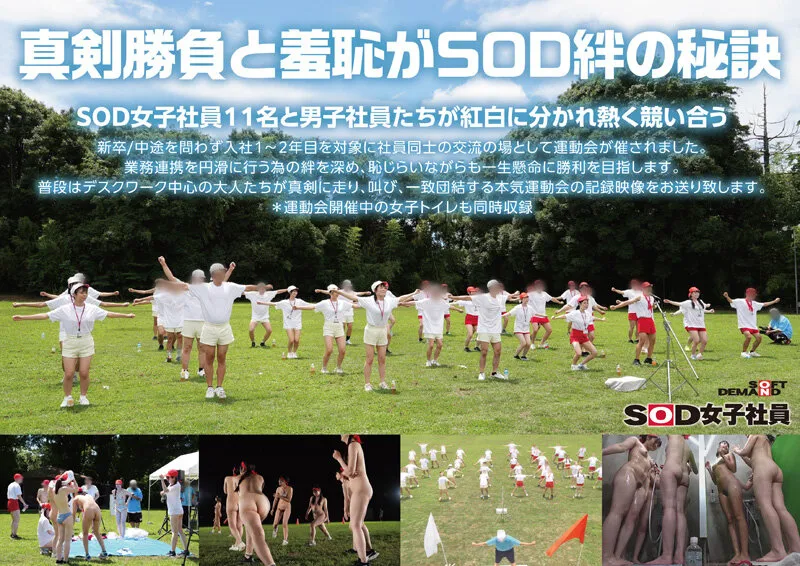 SOD女子社員 2025年度ソフト・オン・デマンド運動会 男女総勢37名の社員合戦！ サンプル画像 2