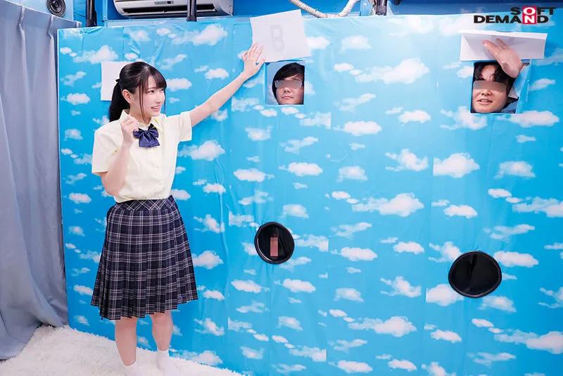 女子○生限定 彼女さん！彼氏のチ○ポ当ててください！！inマジックミラー号 学園のマドンナ厳選SP【圧倒的4K映像でヌク！】 サンプル画像 17