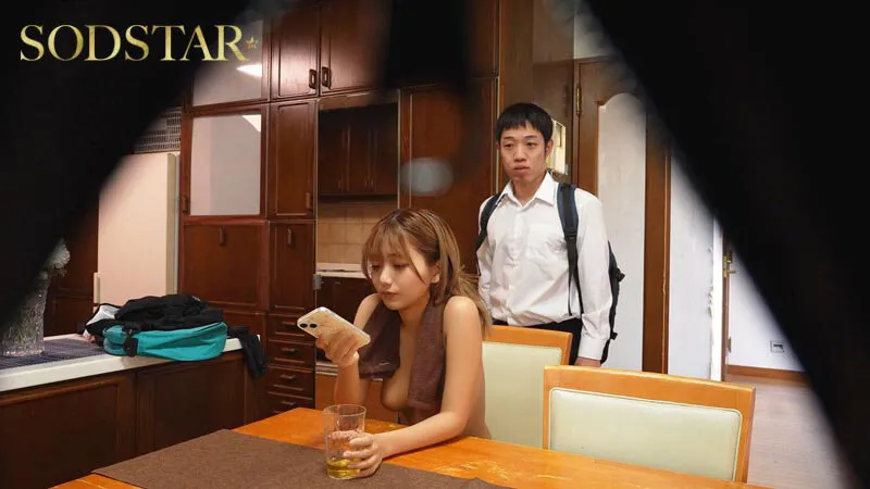 家では裸族なテニス部の姉を隠し撮りし続けて4 年 バレた勢いでH させてとお願いした日から親に内緒の関係が始まりました 星乃莉子 サンプル画像 3