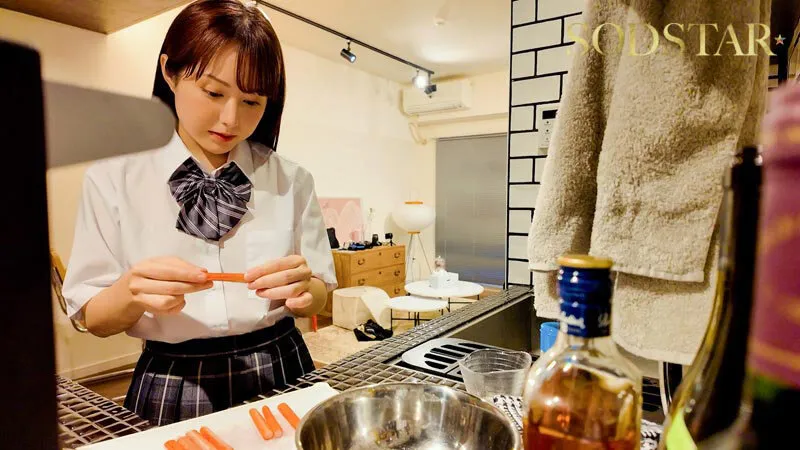 「AV女優になるからもう会えない…」3年続いた彼女から突然の告白…恋人として最後に彼女の部屋でやりたかったプレイをして燃え上がった 矢埜愛茉 サンプル画像 9