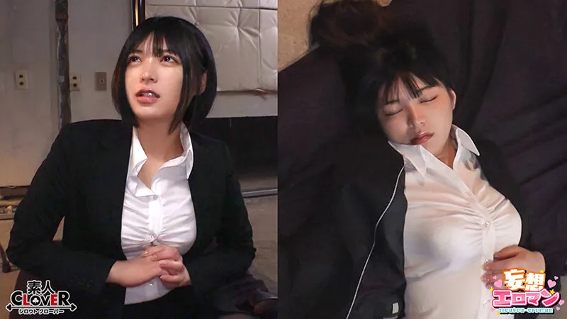 【SEX ROOM ～SEXしないと出られない部屋～】 1同級生の奥さんと媚●を飲んでSEX我慢ミッション！ 2生意気な職場の後輩女子がお漏らししちゃってミッション失敗！？ 3まさかの姪っ子と閉じ込められ脱出不可能！？と思いきや…【妄想エロマン♯まお＆ゆみ＆ひなの】 サンプル画像 6