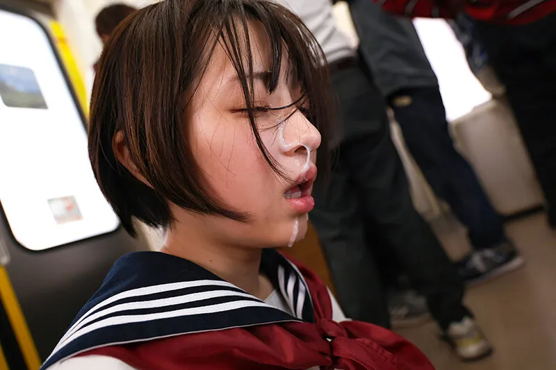 通学中の田舎J〇に強●ビッグバンローター！2 何度絶頂しても止まらない激震波動にガニ股痙攣失禁！失禁汁アクメ電車は今日も通常運行してるけど？ サンプル画像 15