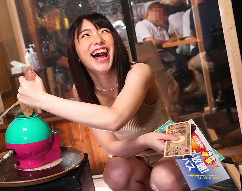 羞恥！彼氏連れ素人娘をマシンバイブでこっそり攻めまくれ！20素人VSマシンバイブ 激安居酒屋にマジックミラー特設スタジオを設置夏を楽しむ美肌露出多めの奔放な女子大生に中出し！！編 サンプル画像 6