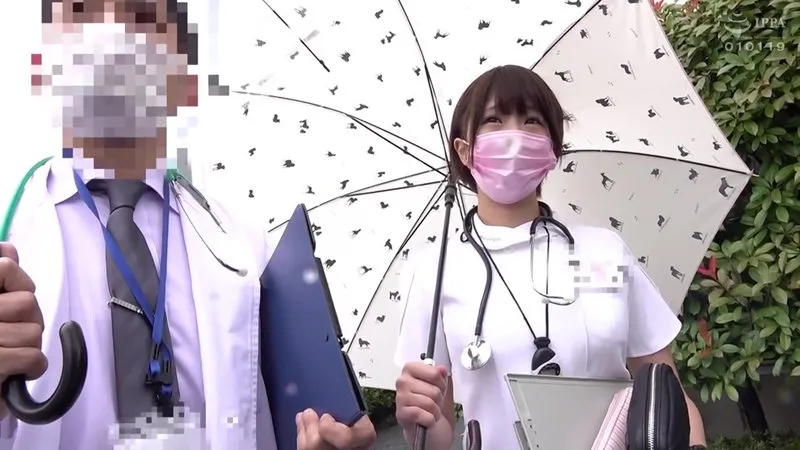 ナース中出しあんり。白衣の天使を騙してアナルVスポット指ズボッ！なし崩しに膣内デカチンデカチンナマ中出しSEX！撮って出しマジックミラー号 サンプル画像 1