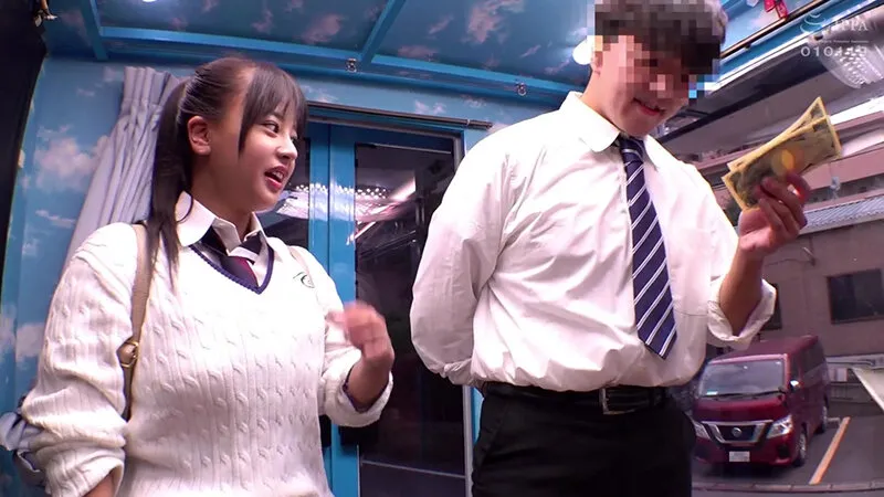 【1cm1万円のギリギリディルドチャレンジ！】先っちょだけ…のつもりが極太ディルドに性欲を刺激され思わず膣奥までズボッと挿入！おま〇こを押し広げられる人生初の快楽に発情腰ふりそして潮！潮！マジックミラー号撮って出し！～なこ編～ サンプル画像 1