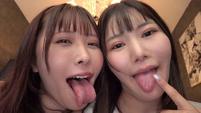 脳とチ〇ポがトロけちゃうくらいに気持ちイィィーー！！！！！挟み撃ち 下品Wフェラチオ 2 サンプル画像 13