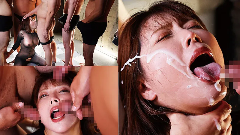 精子沢山飲むからいっぱいお口に出してね！激マゾ美女が痙攣白目イキ！ 媚薬キメセク首絞め失禁 変態美女のイキ過ぎた性癖！ 新村あかり サンプル画像 5