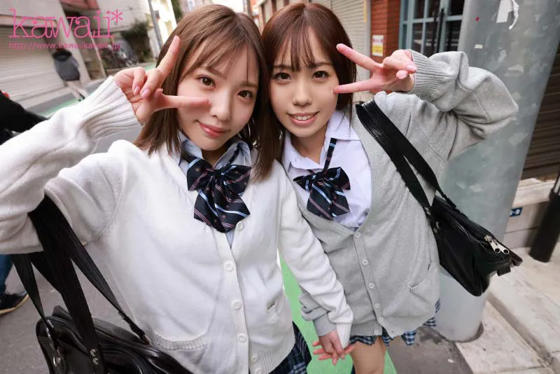 「どっちか選ばなくていいよ？ニコイチで愛せばいいじゃん」双子ハーレム沼が最高すぎて多分一生抜け出せない。 白桃はな 福田もも サンプル画像 1