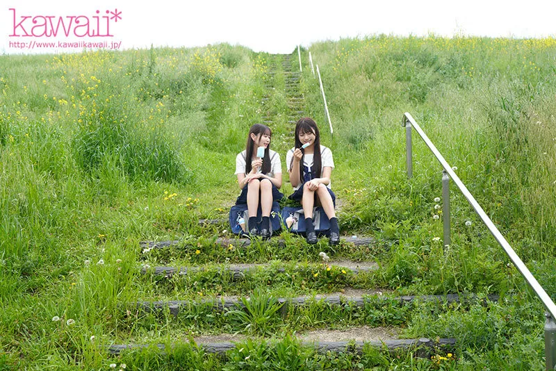 青春の象徴のような爽やか美少女（姉妹）は、義理の父親に痴●被害を受けているらしい…が、何故か通報しない…。気持ちいいって事？ 北岡果林 静河 サンプル画像 2