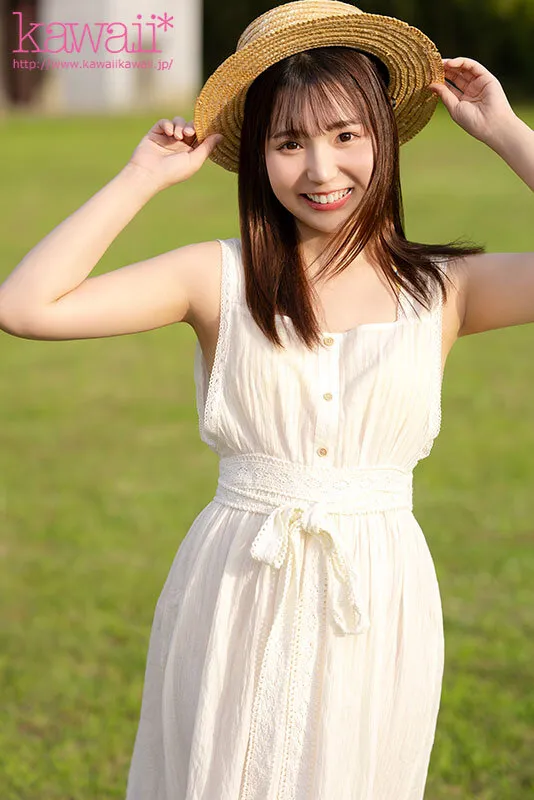 笑顔、超絶フレッシュ！可愛く眩しくよく笑う素人少女を、みいつけた！ 未春ゆう kawaii*新人デビュー→ サンプル画像 1