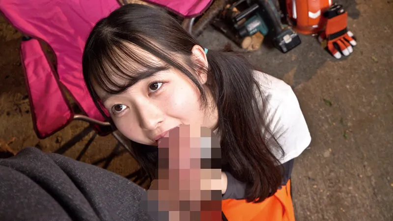 林業女子！作業はいりまーす 可愛すぎる林業女子と森の中で野外セックス サンプル画像 5