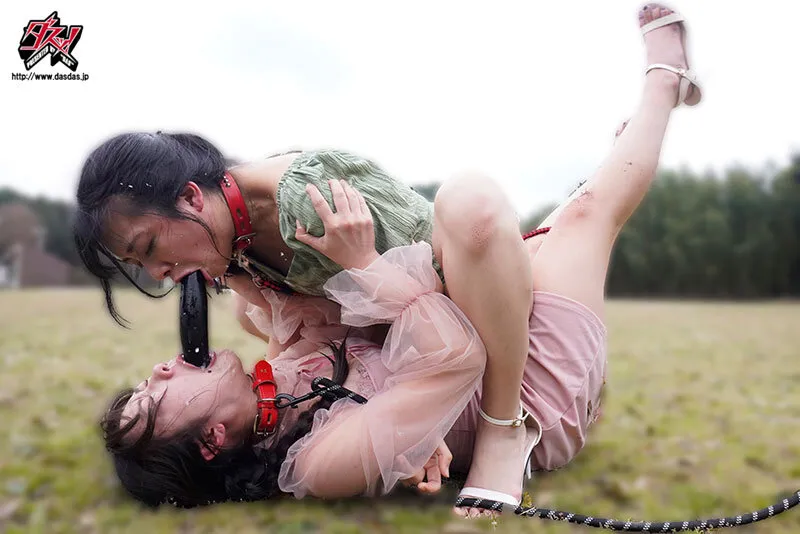 「私たち ただ喉奥で感じたいの」轟音嗚咽！大噴出エヅキ汁！イラマチオ狂攻軍 喉凹デス・マーチ 二葉エマ 海野いくら サンプル画像 1