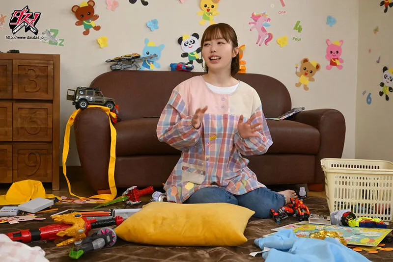 みさおせんせーが僕らのペニちゃんヨチヨチ可愛がってデカパイぱっふぅ甘やか天国SEXしてくれるナイショのおち○ぽ保イクッ！園at Night 小栗操 サンプル画像 1