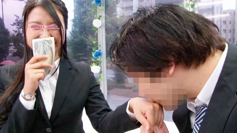 ザ・マジックミラー 顔出し！働く美女限定 街頭調査！職場の同僚同士が2人っきりの密室で初めてのキス技コンプリートに挑戦！舌を絡めあうディープキスで火がついた社会人の男女は理性を保てず性欲のままに濃厚ベロチューSEXしてしまうのか！？ in池袋 サンプル画像 1