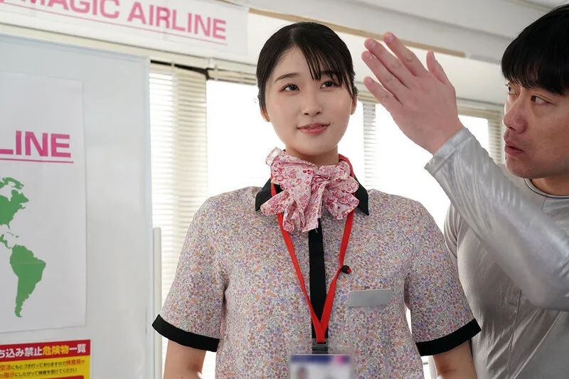 ザ・マジックミラースーツ CA編 これを着れば「存在」を「無視」されてSEXし放題 サンプル画像 2