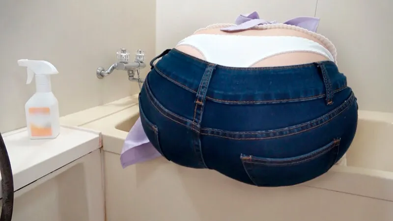 色白デカ尻の家事代行おばさんに即ハメ！デカチンの虜になった人妻が翌日勝手に押しかけてきたので満足するまで何度も中出ししてあげた5th BEST 人妻6名収録！！ 2枚組10時間！！ サンプル画像 4