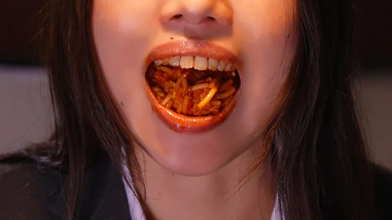 咀嚼口内くちゃとろフェラ 三池小春 サンプル画像 11