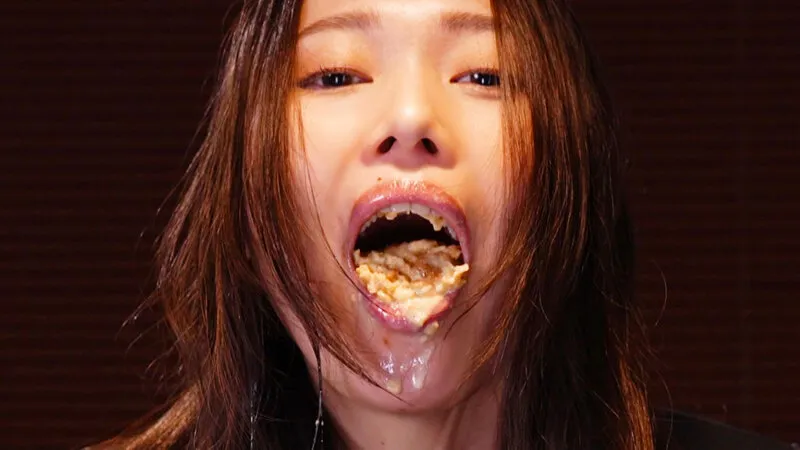 咀嚼口内くちゃとろフェラ 三池小春 サンプル画像 20