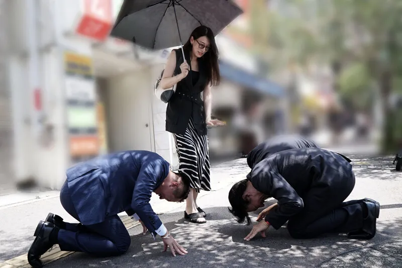 追跡 土下座ナンパ 絶叫 人妻ゴロシ 6 サンプル画像 2