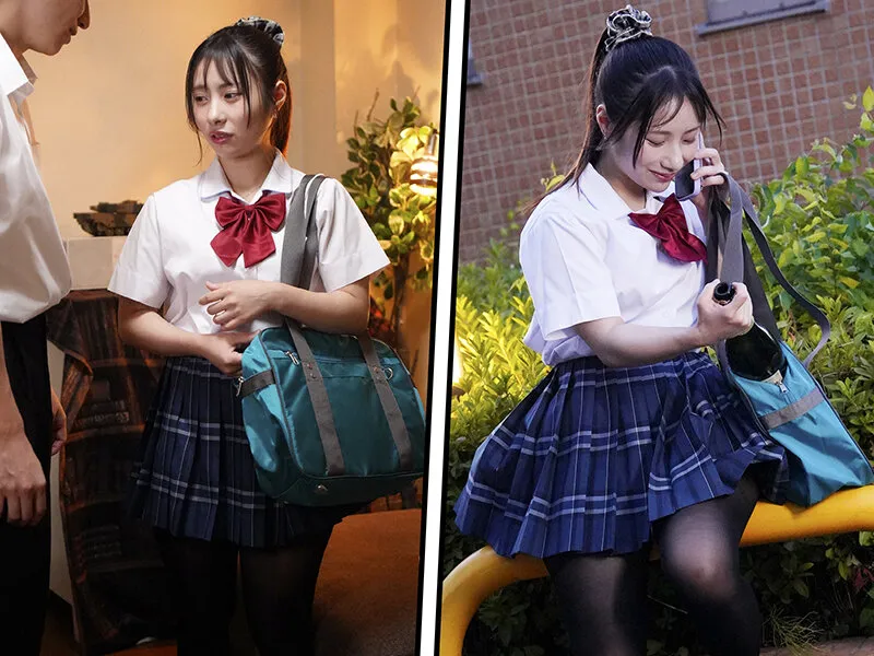 黒パンスト失禁イラマチオ輪● 固定バイブお漏らしさせられたスクールカースト頂点の生意気な女子校生 松井日奈子 サンプル画像 1