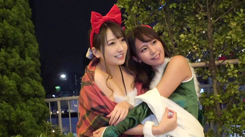 街行くエロカワサンタをナンパGETしてハメまくった結果…聖なる夜にホワイトを大放出したクリスマスセックスSPECIAL！ サンプル画像 16