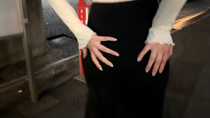 街角で声をかけてアナル観察させてもらう ネイリスト ゆあちゃん サンプル画像 2