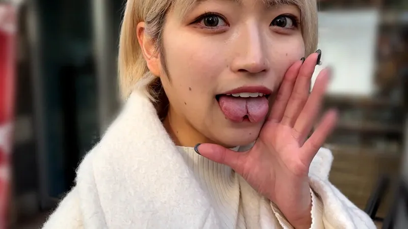 街角で声をかけて口内観察させてもらう 美容部員 はるのちゃん サンプル画像 2