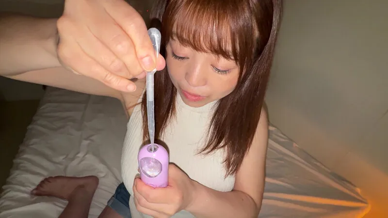 【個人撮影】閲覧注意！赤城穂波の唾液を加湿器で噴霧してみた！ サンプル画像 3