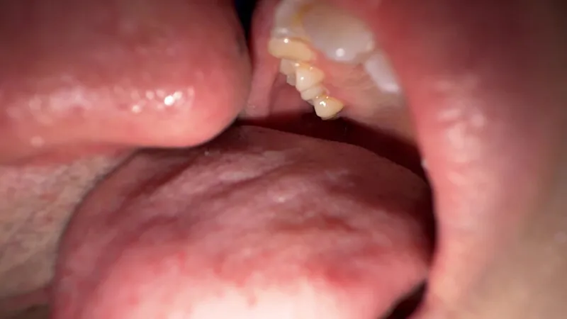 【個人撮影】谷田かりなのデカ舌ディープキス＆ツバ鼻吸い サンプル画像 16