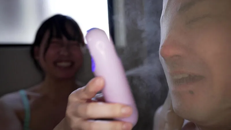 【個人撮影】閲覧注意！谷田かりなの唾液を加湿器で噴霧してみた！ サンプル画像 18