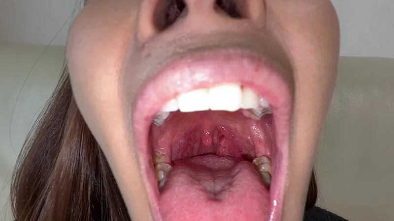 【個人撮影】旭メイサの喉チンコいじり サンプル画像 7