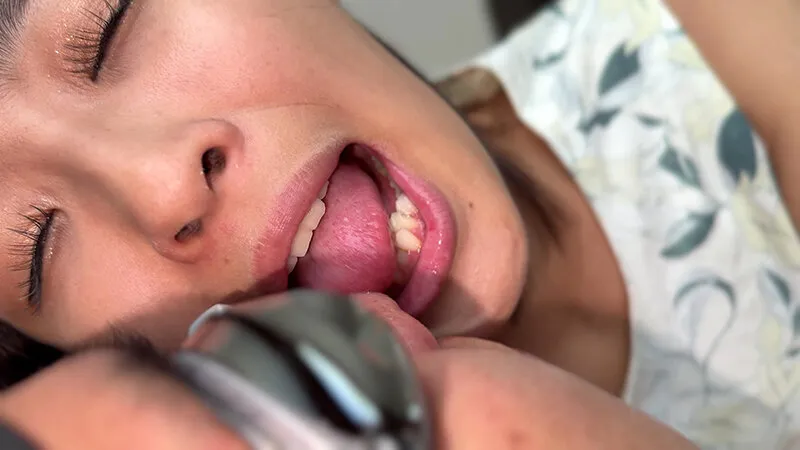 【個人撮影】旭メイサの自撮り顔舐め＆ニオイ責め サンプル画像 14