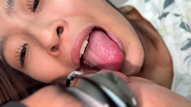 【個人撮影】旭メイサの自撮り顔舐め＆ニオイ責め サンプル画像 15
