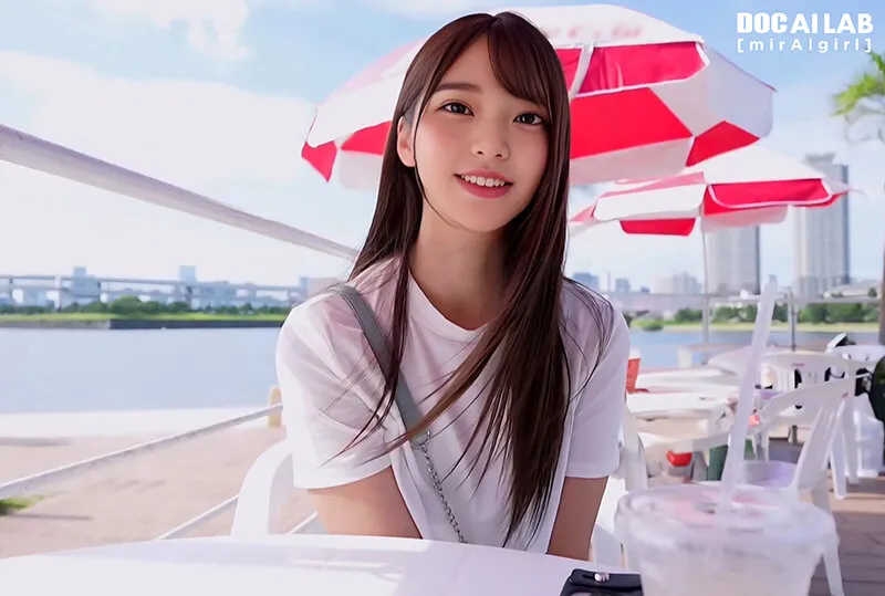 AI現役女子大生インフルエンサー AV Debut！！@ゆりちゃん サンプル画像 3