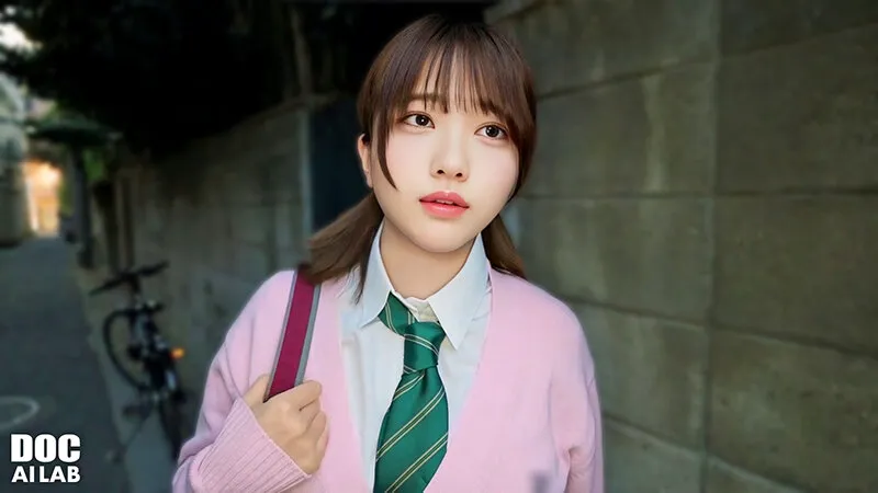 【AI×塩メスガキ】舐メ腐リ制服女子→生チ●ポ理解ラセ→中出シ完堕チ×4名 サンプル画像 11