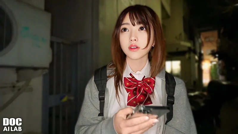 【AI×塩メスガキ】舐メ腐リ制服女子→生チ●ポ理解ラセ→中出シ完堕チ×4名 サンプル画像 16