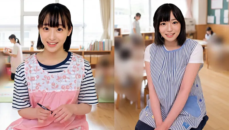 とってもかわいい保育士の皆さん！童貞くんにピンクの乳首をチューチュー吸わせてもらえませんか？母性溢れる授乳手コキでガチ勃起したち●ぽをそのまま聖母のお股にぬぷっっ！空前絶後のドピンク乳首登場スペシャル！ みこ先生 ここな先生 サンプル画像 1