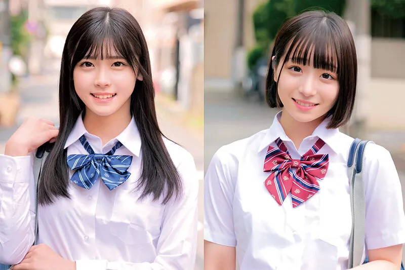 超ニコニコで優しそうな笑顔のバブみある制服少女が挑戦！？おっぱいチューチュー吸わせておち○ぽをよちよち甘やかし射精させる授乳手コキ＆連続中出し筆下ろしSEX みこちゃん あかりちゃん サンプル画像 1