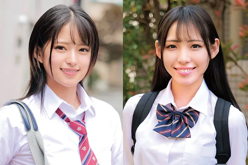 超ニコニコで優しそうな笑顔のバブみある制服少女が挑戦！？おっぱいチューチュー吸わせておち○ぽをよちよち甘やかし射精させる授乳手コキ＆連続中出し筆下ろしSEX みつきちゃん りつちゃん サンプル画像 1