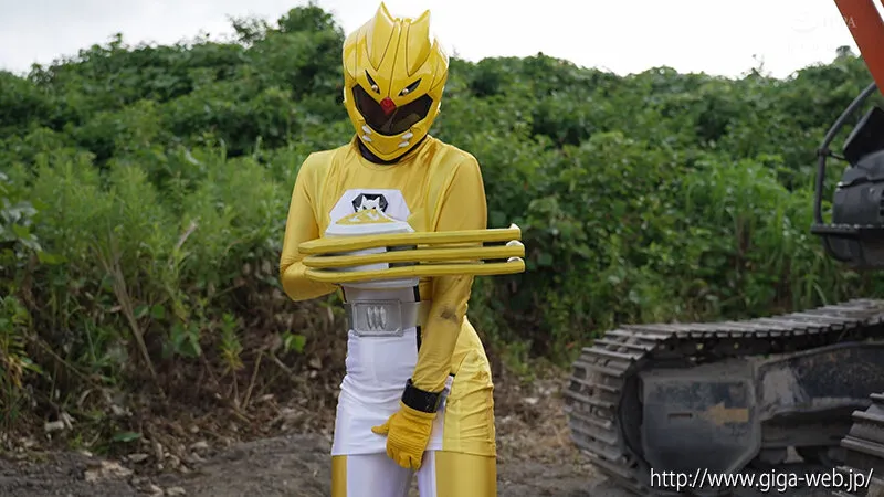 ヒロイン特殊責め 神獣戦隊ビーストレンジャー ビーストイエロー 及川うみ サンプル画像 3