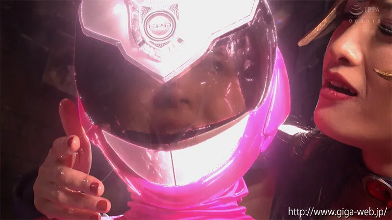 戦隊ヒロインふたなり化レズ地獄 デイトナピンク編 サンプル画像 12