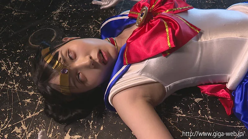 ヒロイン白目失神地獄36 美少女戦士セーラーメーネ 紺野みいな サンプル画像 6