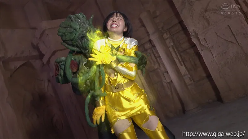 ヒロインピンチラッシュ アミー・レイジャーイエロー・牙翼りん・チアトパーズ 市井結夏 サンプル画像 6