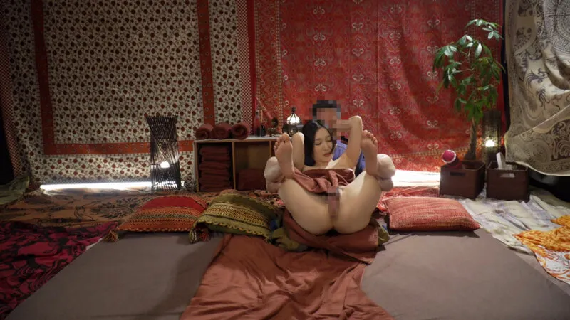 タイ古式マッサージで卑猥なマ○コ丸見え！！盗○撮！！敏感・痙攣・絶頂・剛毛・中出し・困惑・人妻・潮吹き 月野かすみ サンプル画像 4