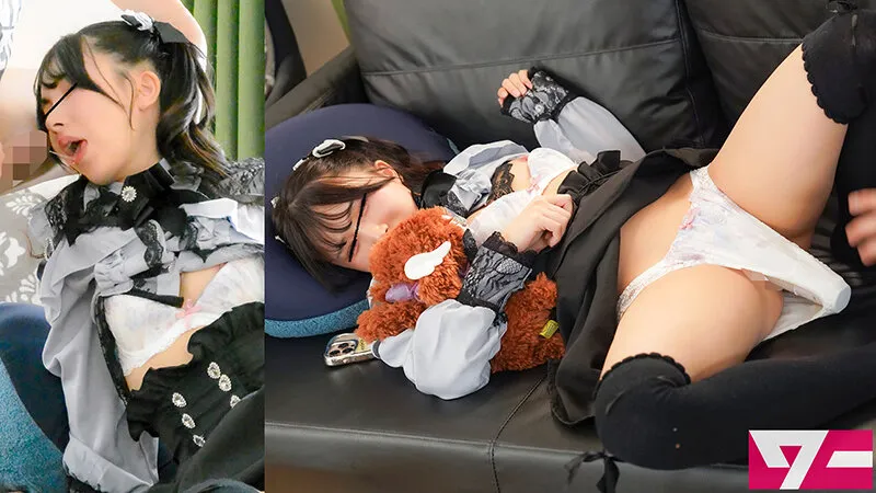 家出して来た地雷系女子を自宅に泊めてタダマンしまくり！最初は無反応だったけどデカチン生ハメしたらアヘ顔でイキまくり！メチャシコ女子に豹変！ サンプル画像 4